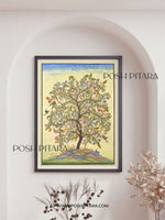 The Tree of Abundance (Kalpvriksha) – Handpainted on Cotton Cloth