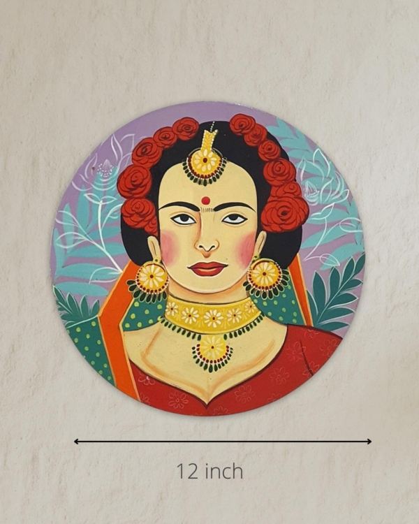Frida Kahlo wall plate